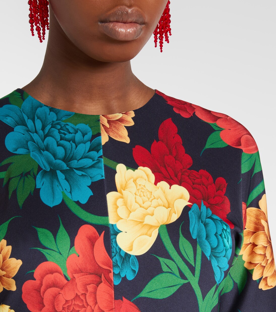 Angelica floral maxi dress | La DoubleJ