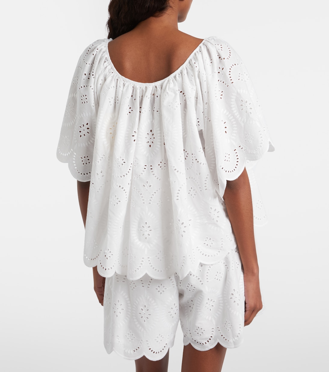 Fondaco broderie anglaise top | Faithfull