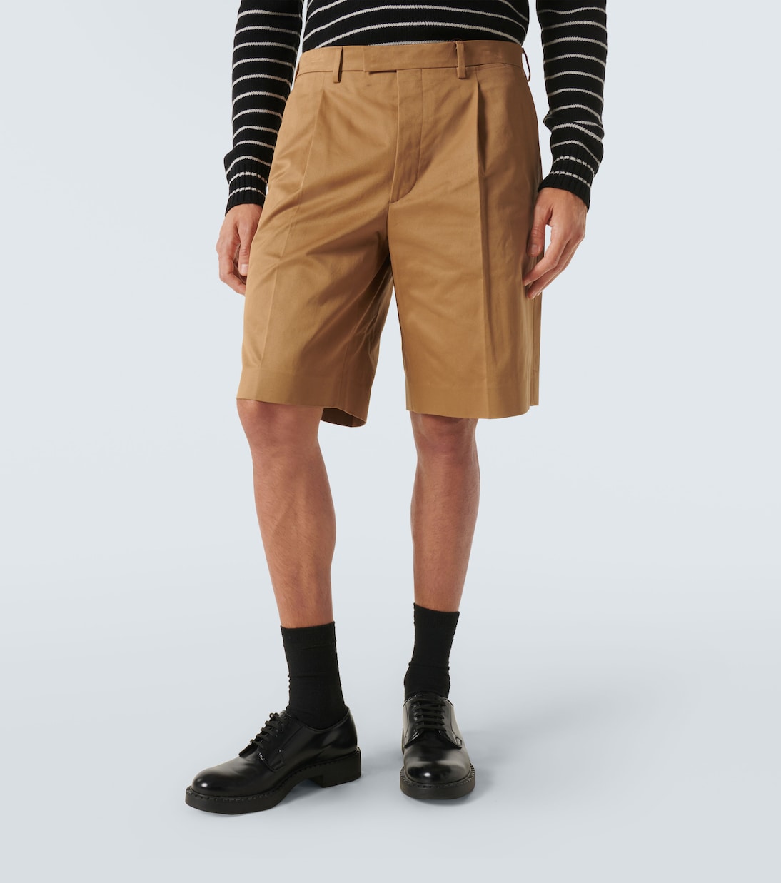Shorts aus Baumwoll-Twill | Prada