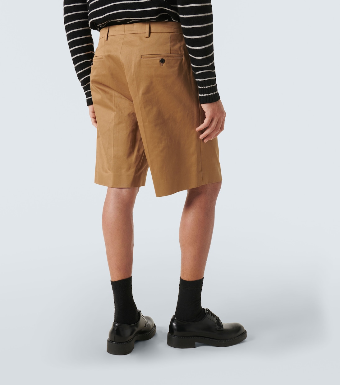 Shorts aus Baumwoll-Twill | Prada