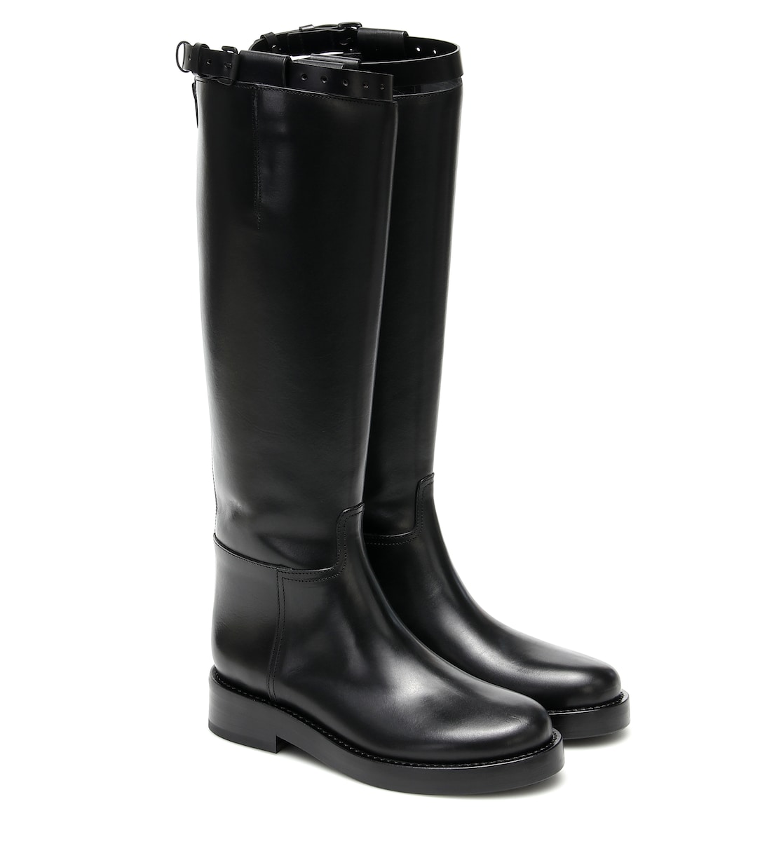 Botas altas de piel | Ann Demeulemeester