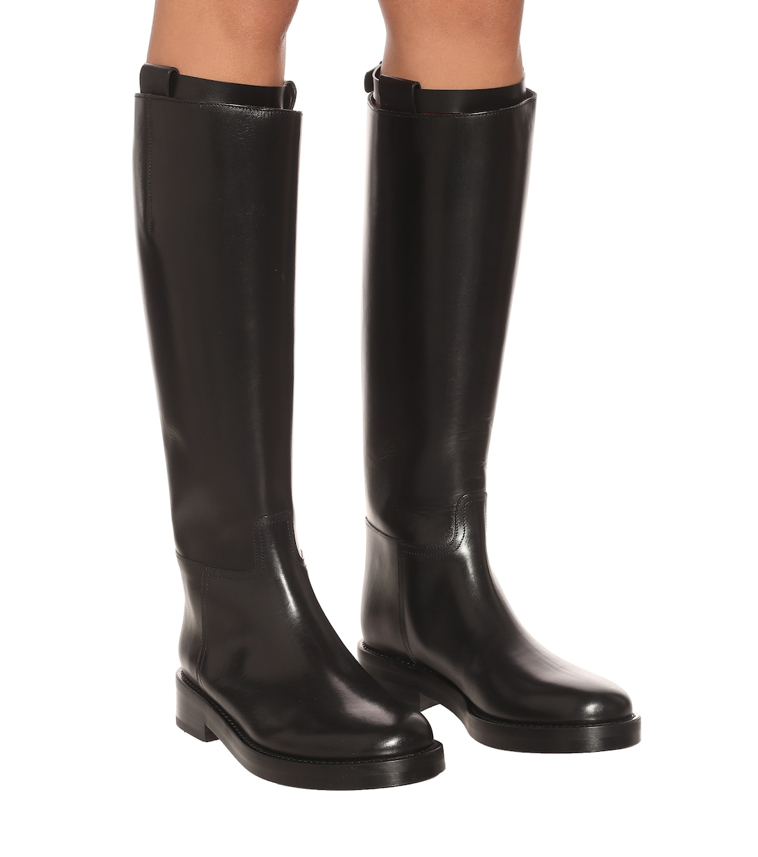 Botas altas de piel | Ann Demeulemeester