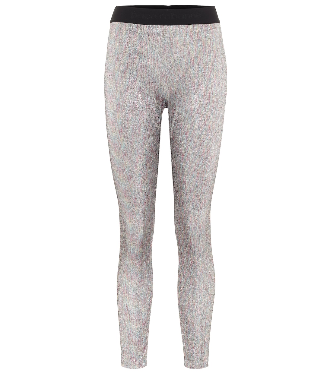 Bodyline leggings de punto metalizados | Rabanne