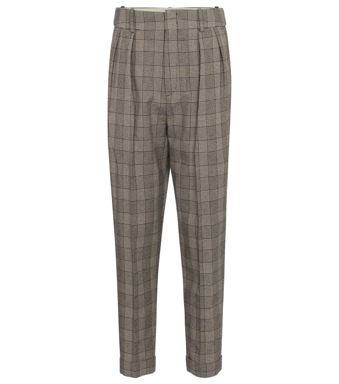 Pantalones Oceyo tapered a cuadros | Isabel Marant