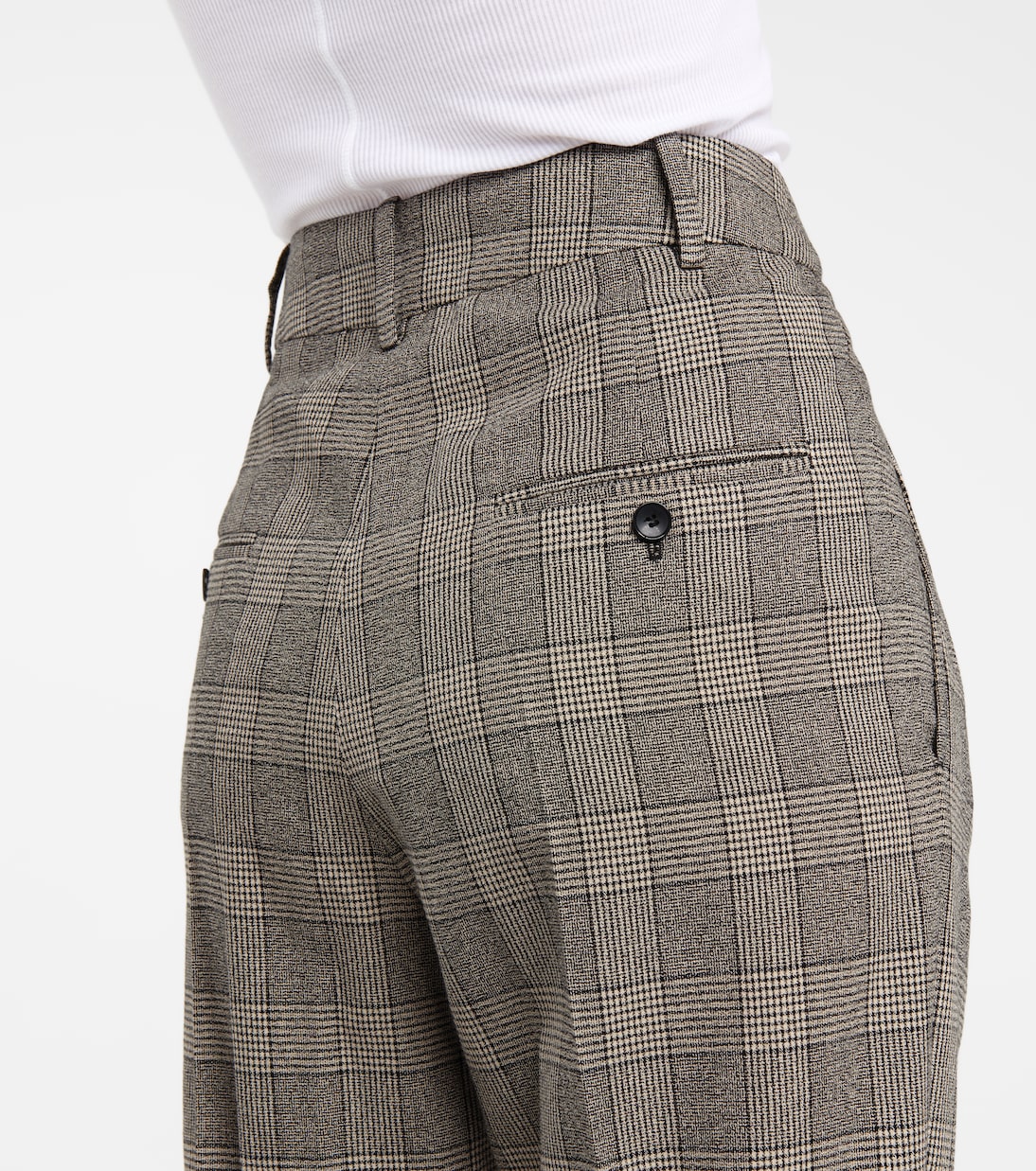 Pantalones Oceyo tapered a cuadros | Isabel Marant