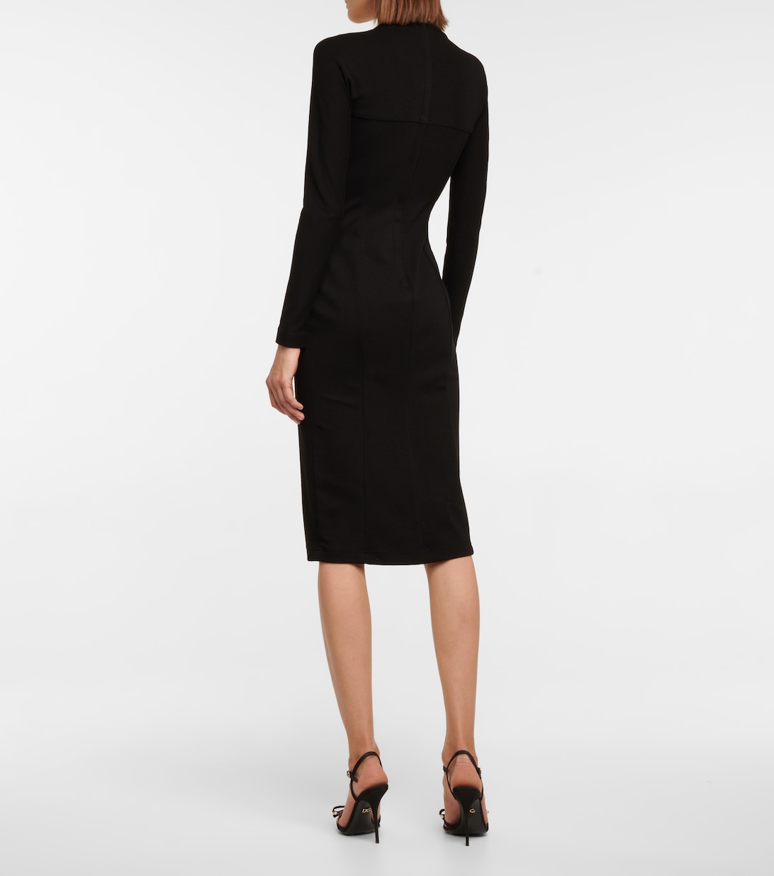 Stretch-jersey midi dress | Dolce&Gabbana