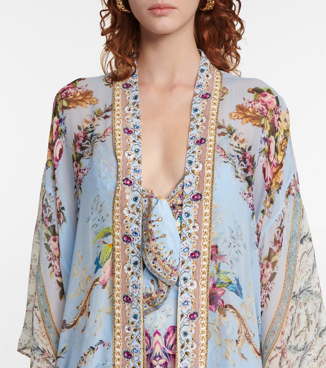 Caftano in seta | Camilla