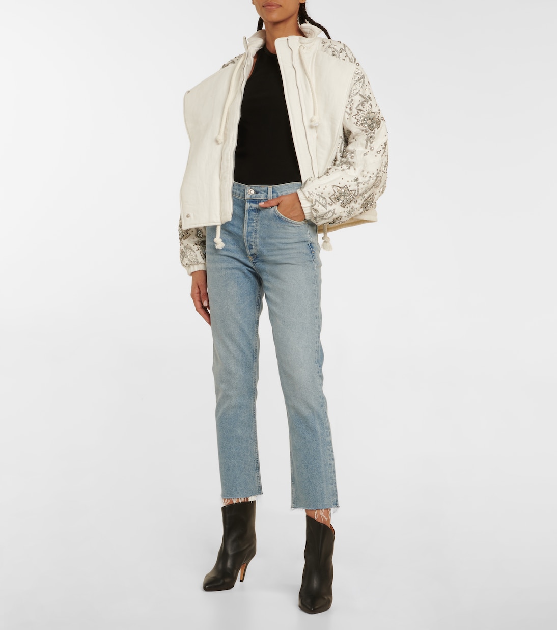 Jeans regular Charlotte a vita alta | Citizens of Humanity