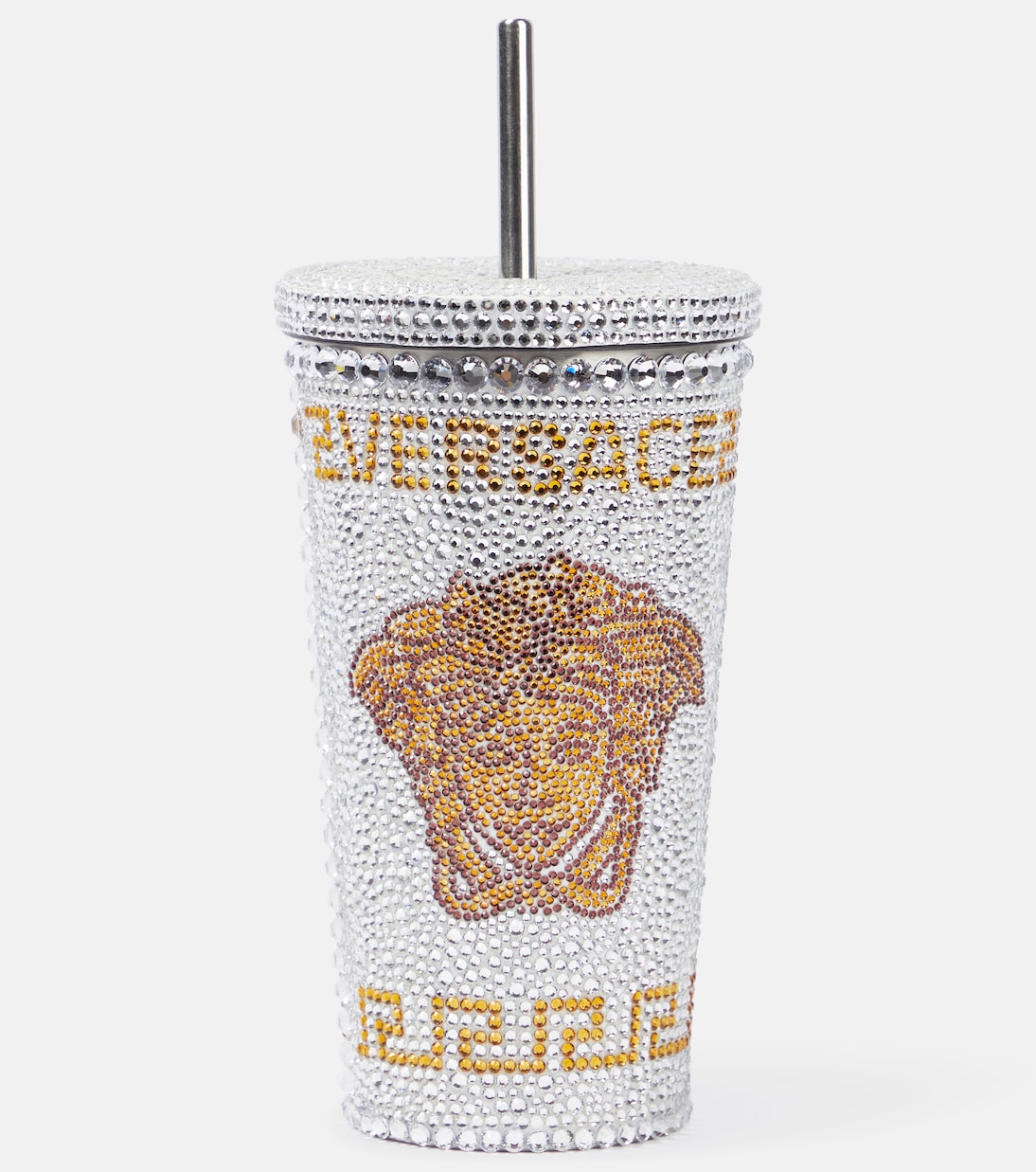 Medusa embellished travel cup | Versace Home