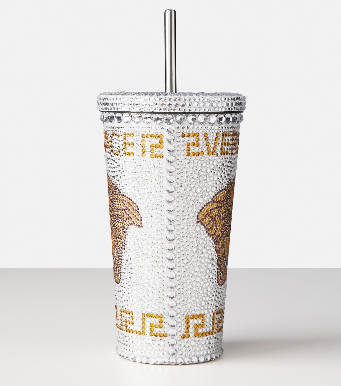 Medusa embellished travel cup | Versace Home