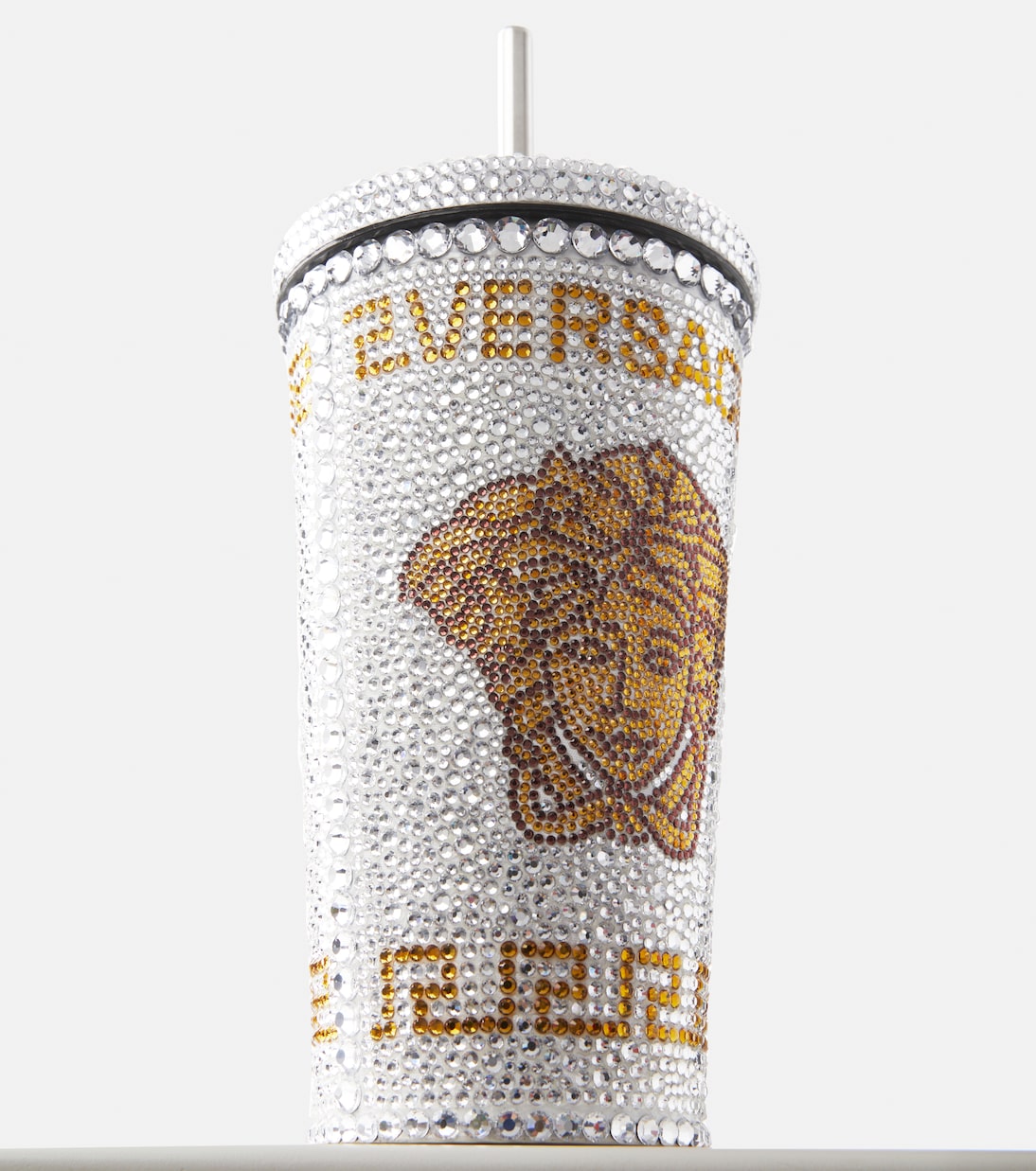 Medusa embellished travel cup | Versace Home