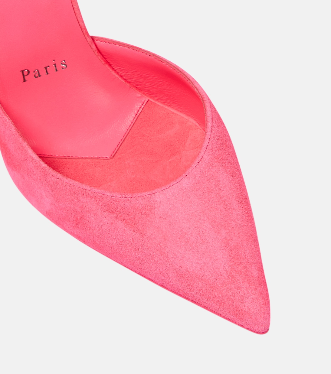 O Kate 100 suede slingback pumps | Christian Louboutin