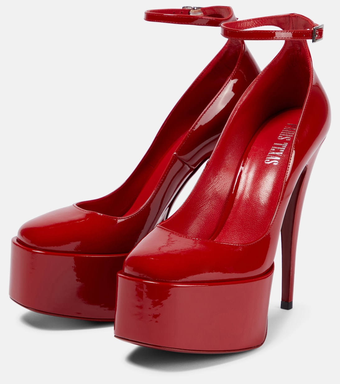 Nancy patent leather platform pumps | Paris Texas