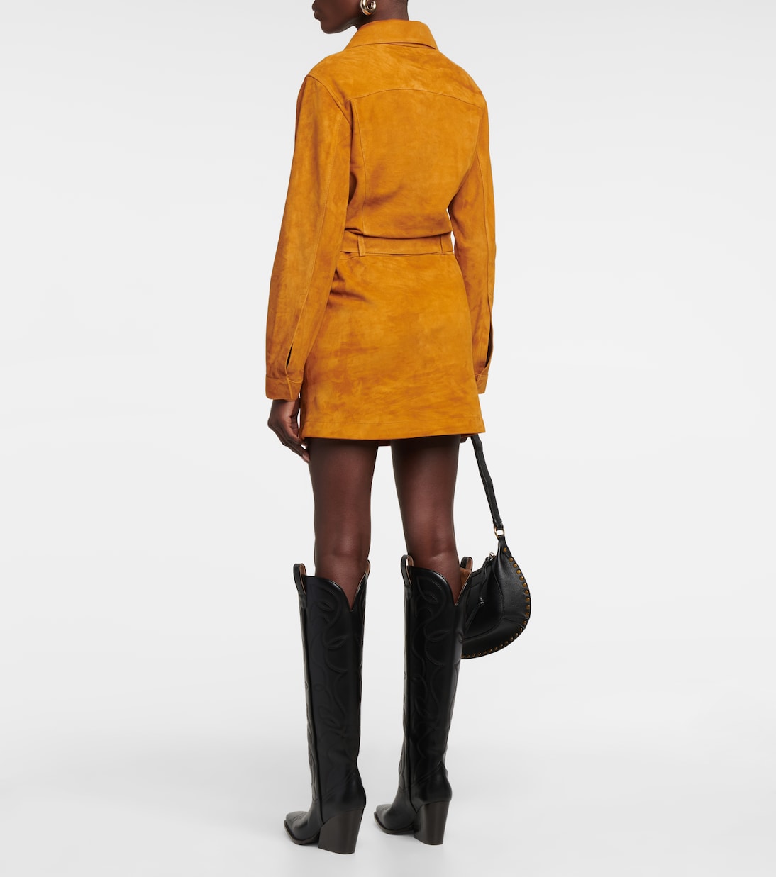 Marina suede minidress | Dodo Bar Or