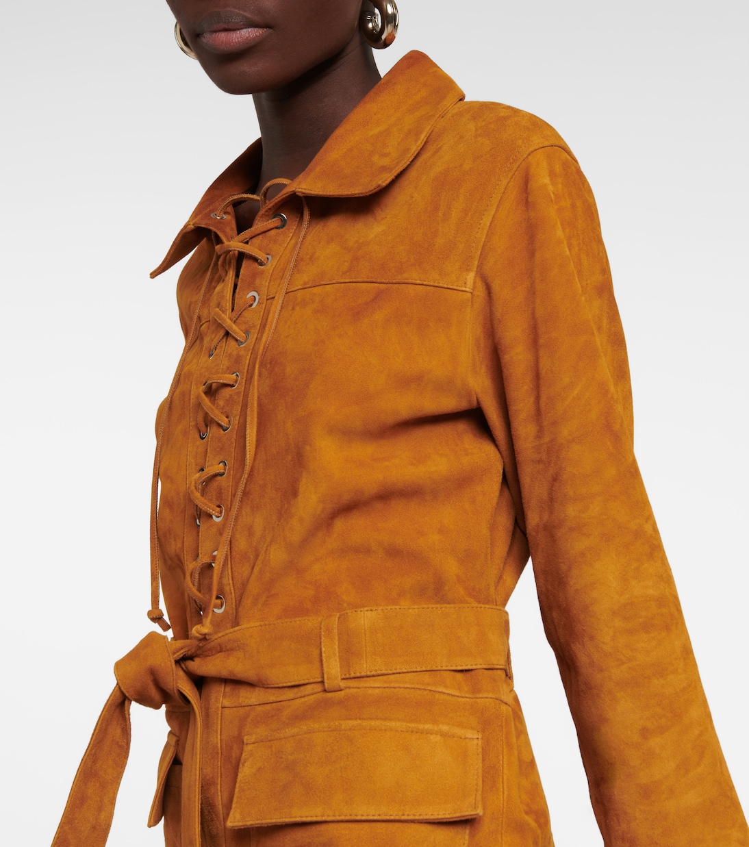 Marina suede minidress | Dodo Bar Or