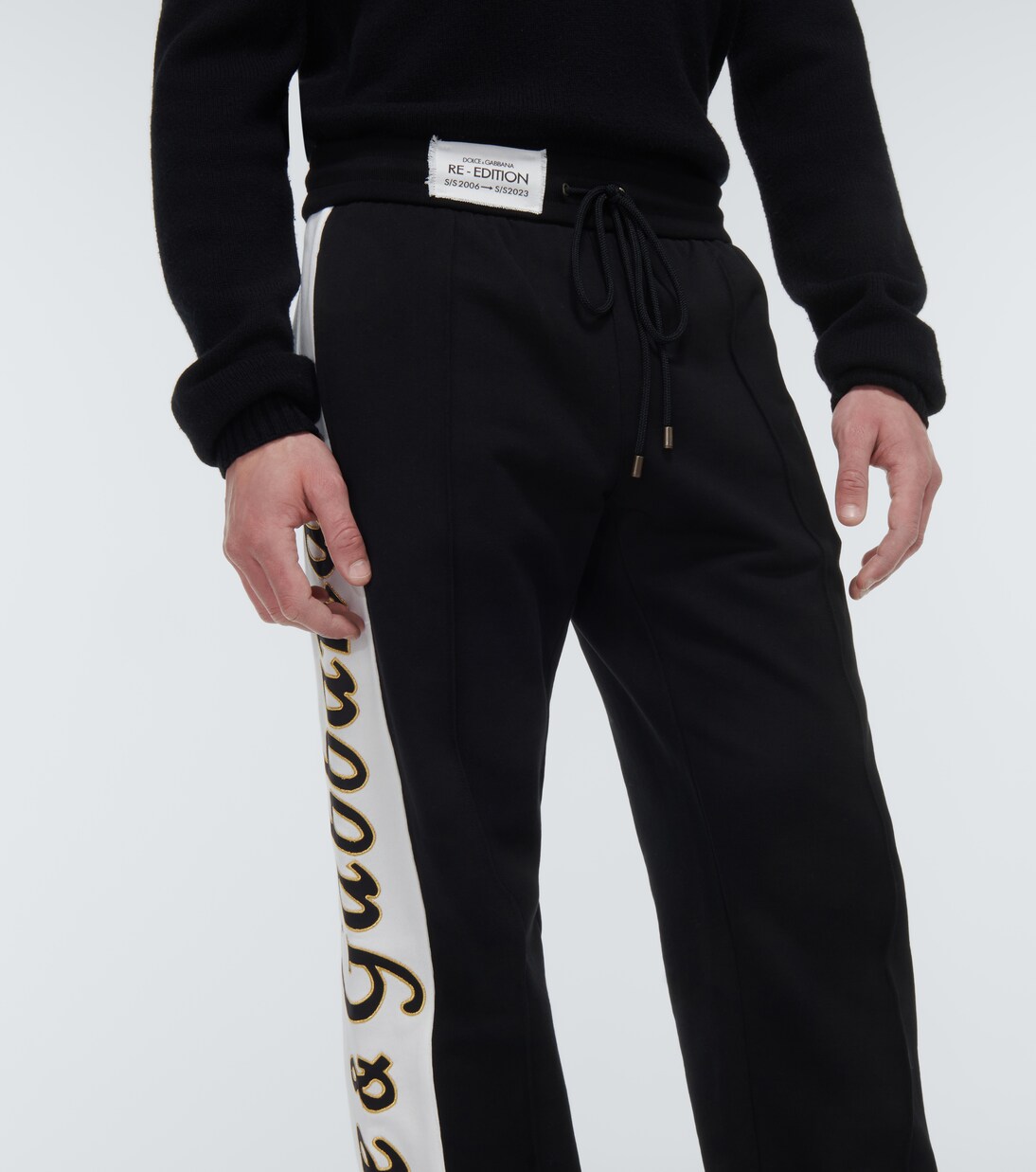 Pantalones deportivos bordados | Dolce&Gabbana