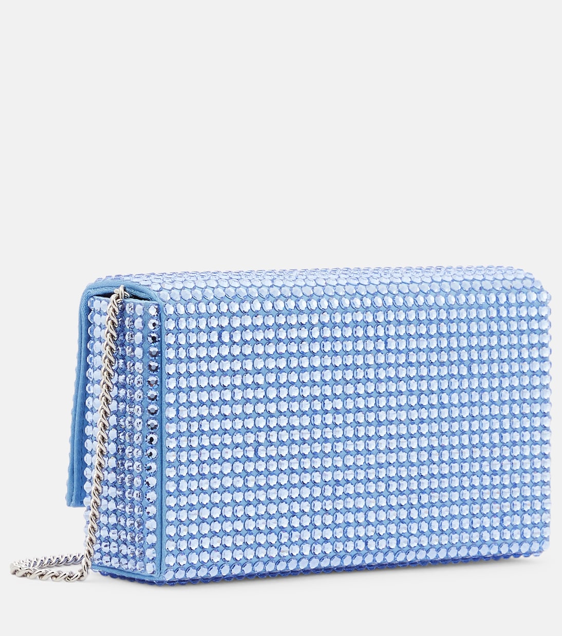 Clutch Superamini Paloma con cristalli | Amina Muaddi