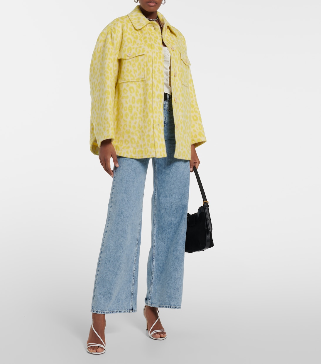 Printed virgin wool overshirt | Isabel Marant
