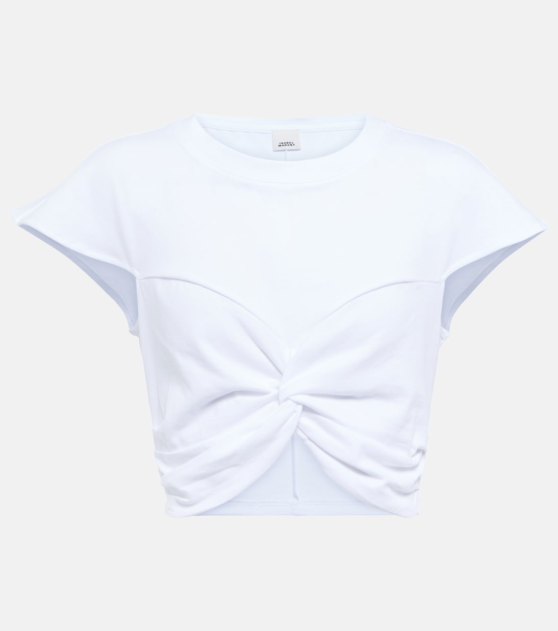 Crop top Zineae en jersey de algodón | Isabel Marant