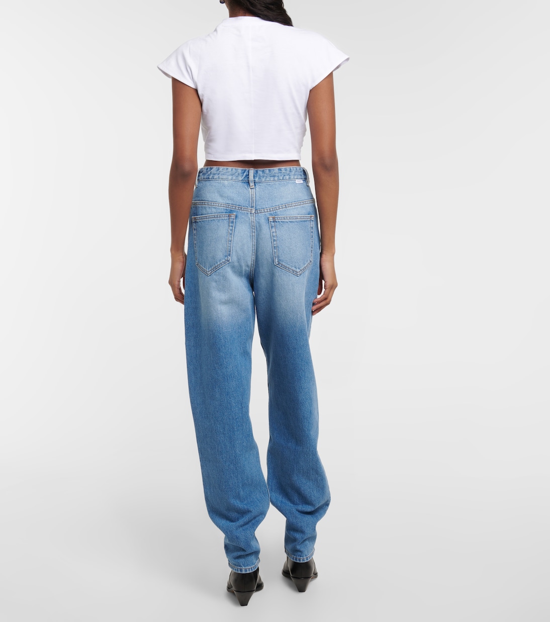 Crop top Zineae en jersey de algodón | Isabel Marant