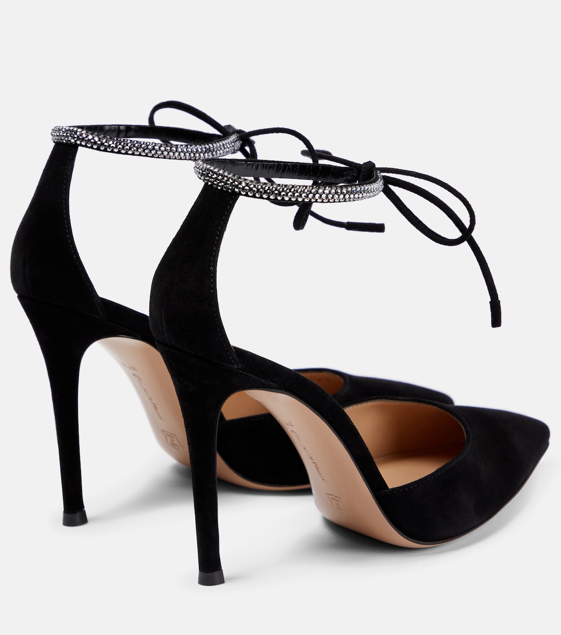 Montecarlo D'Orsay 105 suede pumps | Gianvito Rossi