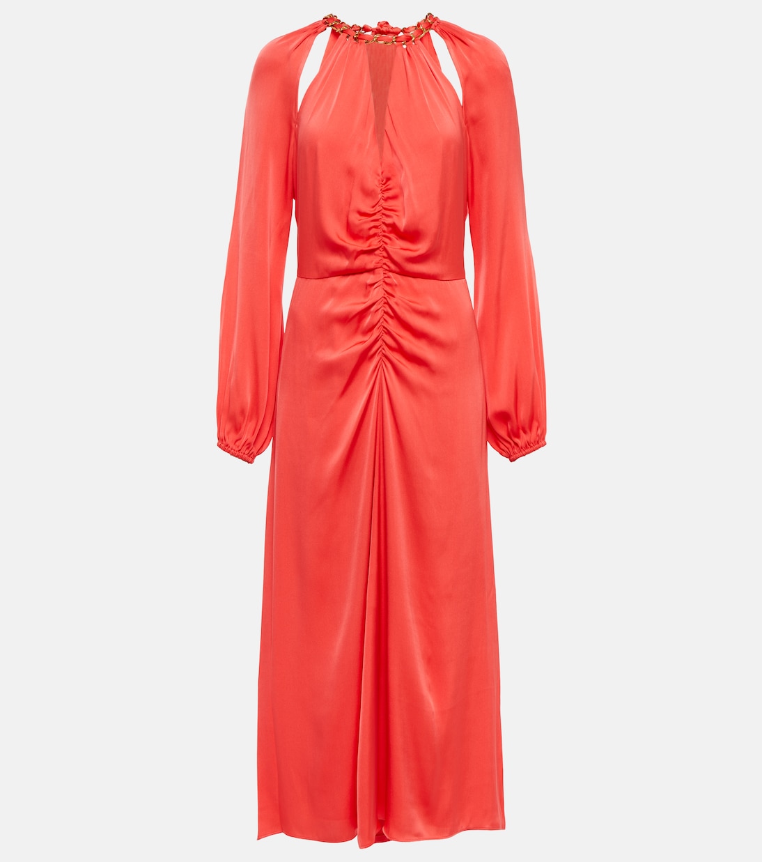 Fayla chain cutout midi dress | Veronica Beard