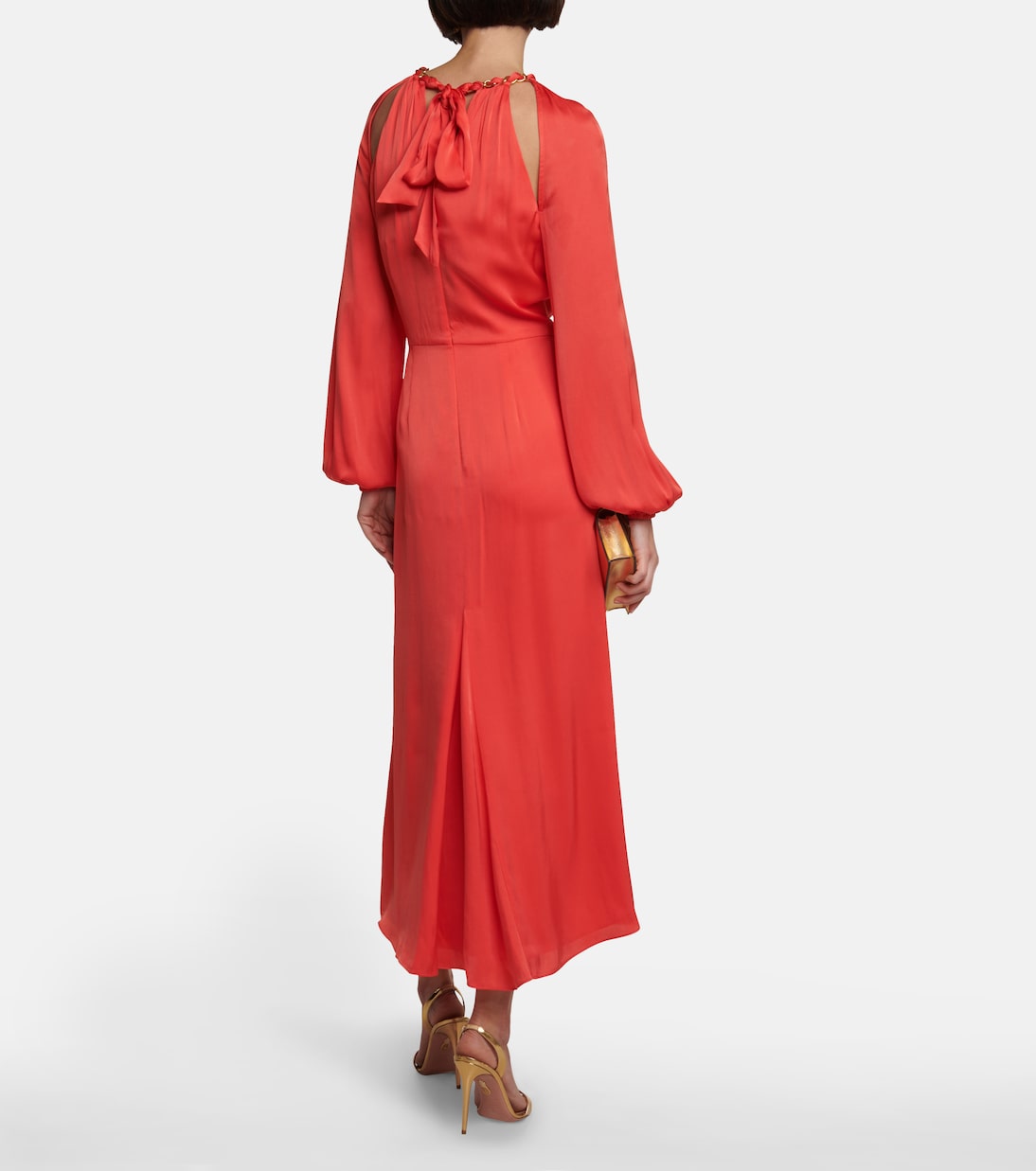 Fayla chain cutout midi dress | Veronica Beard