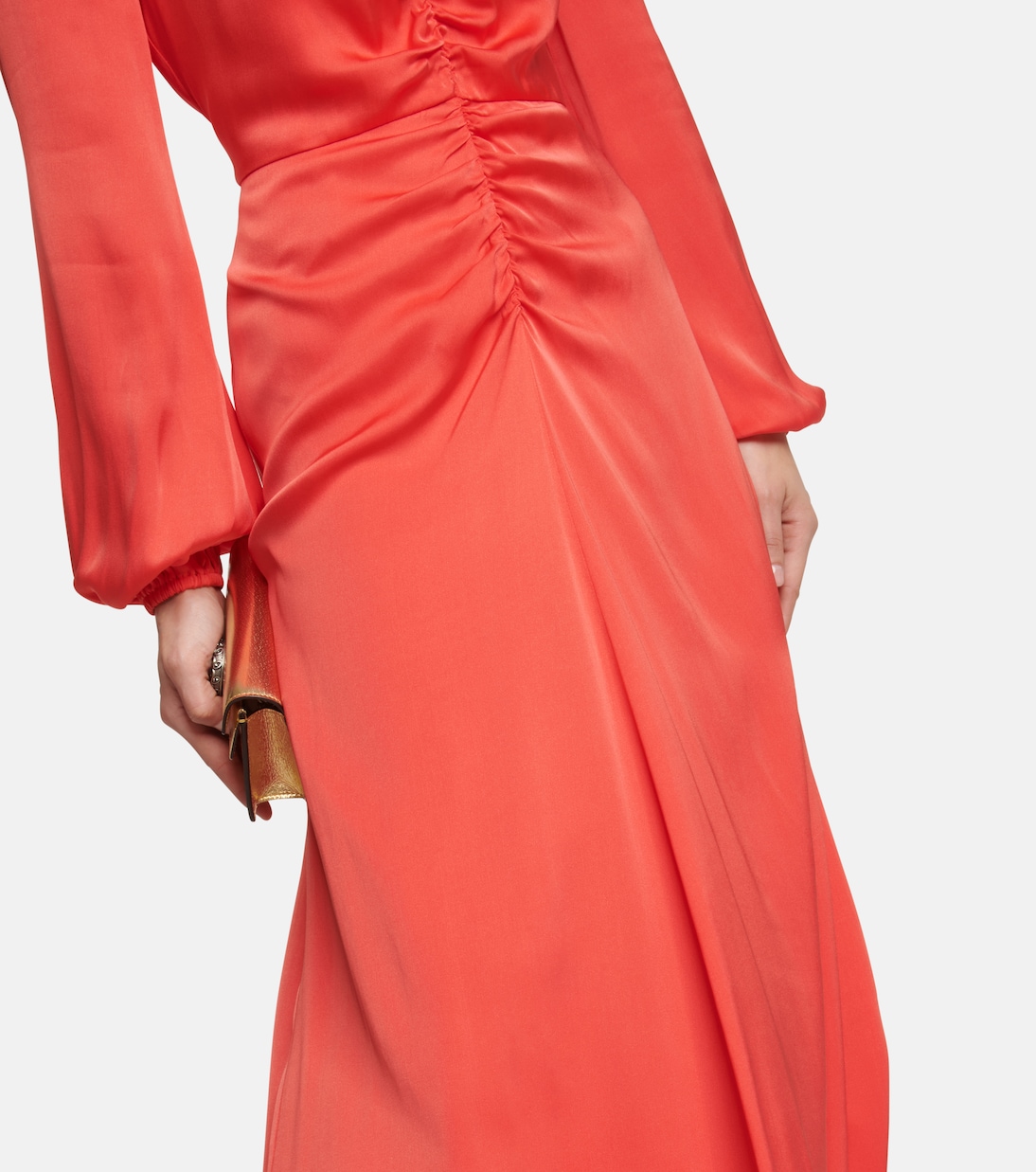 Fayla chain cutout midi dress | Veronica Beard
