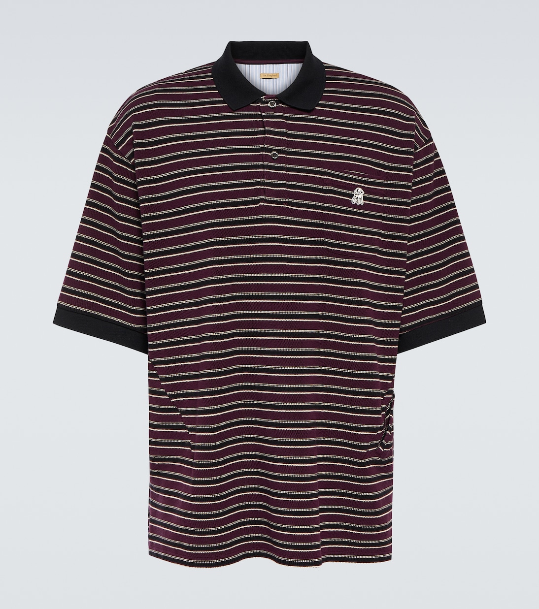 Polo de algodón a rayas | Undercover