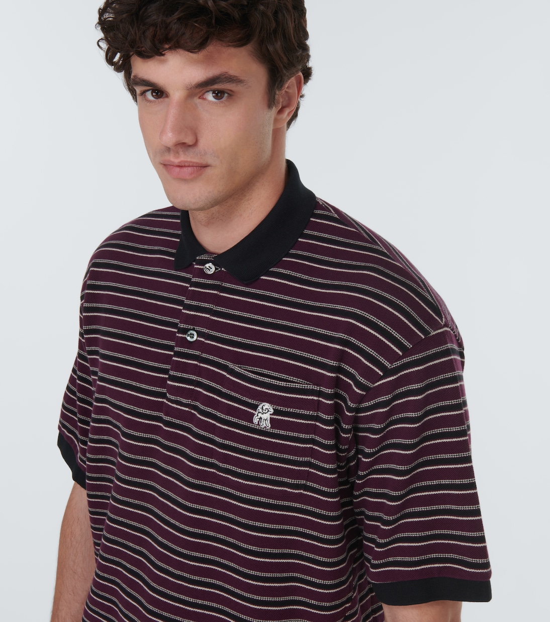 Polo de algodón a rayas | Undercover