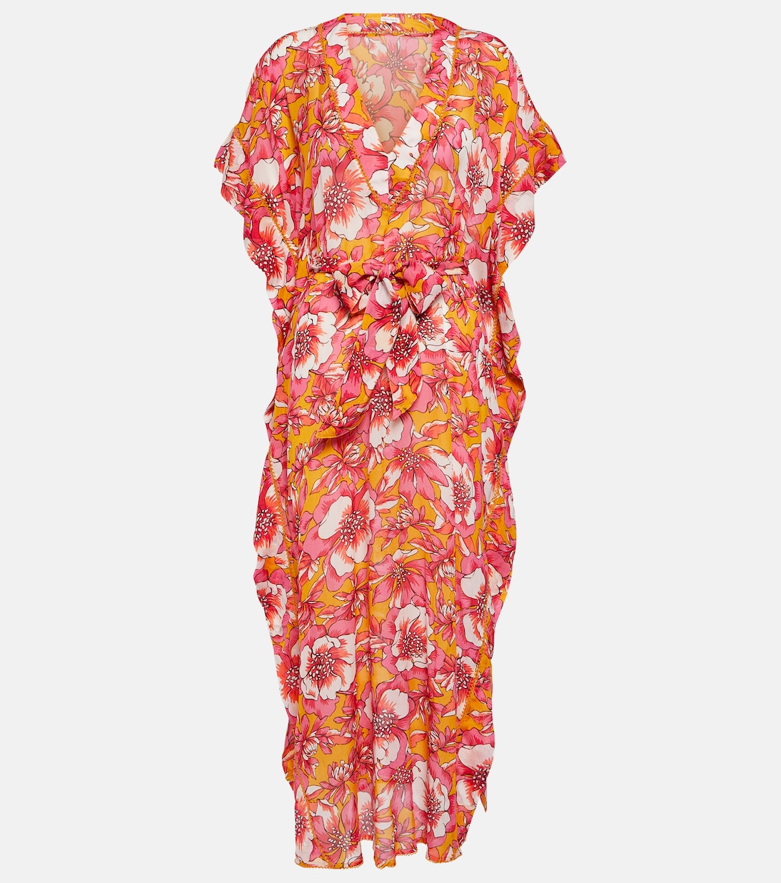 Caftán Andrea floral | Poupette St Barth