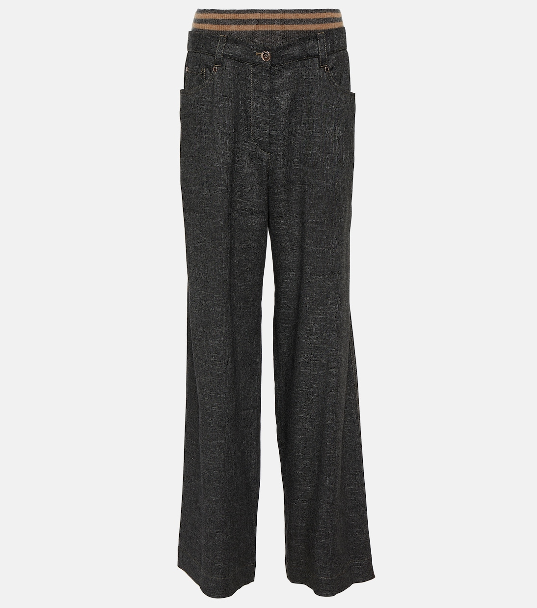 Pantaloni a gamba larga | Brunello Cucinelli
