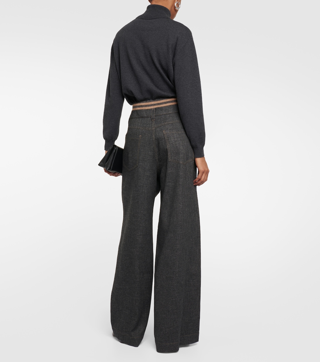 Pantaloni a gamba larga | Brunello Cucinelli