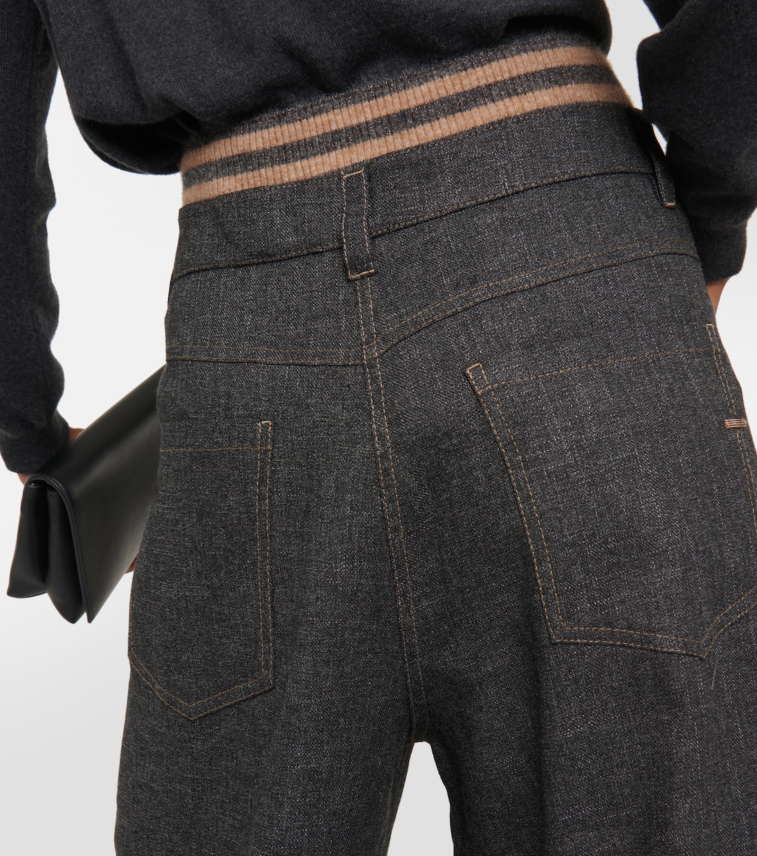 Pantaloni a gamba larga | Brunello Cucinelli