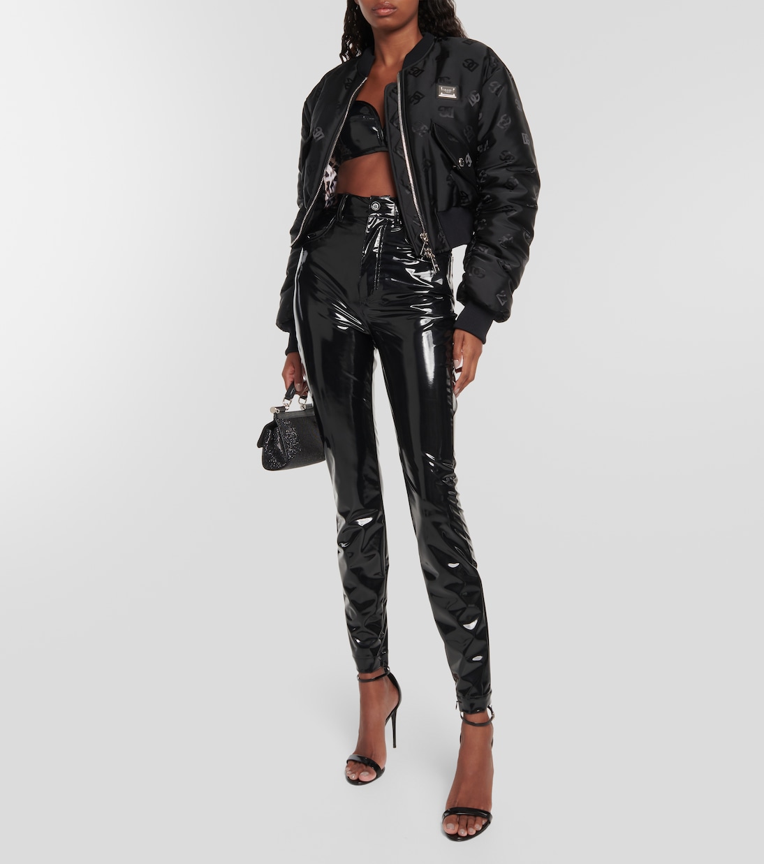 Pantaloni slim a vita alta | Dolce&Gabbana