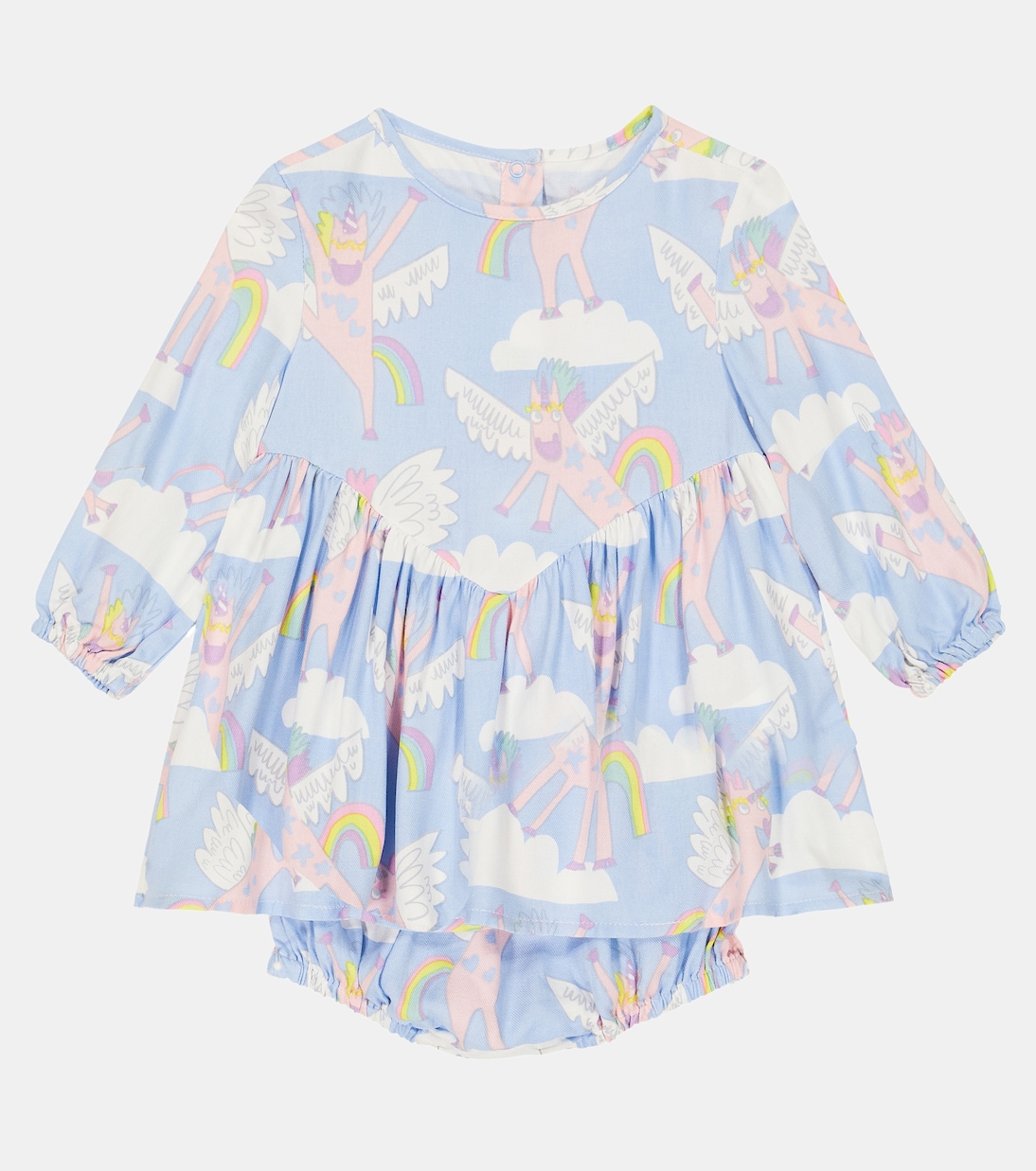 Baby printed jersey dress and bloomers | Stella McCartney Kids