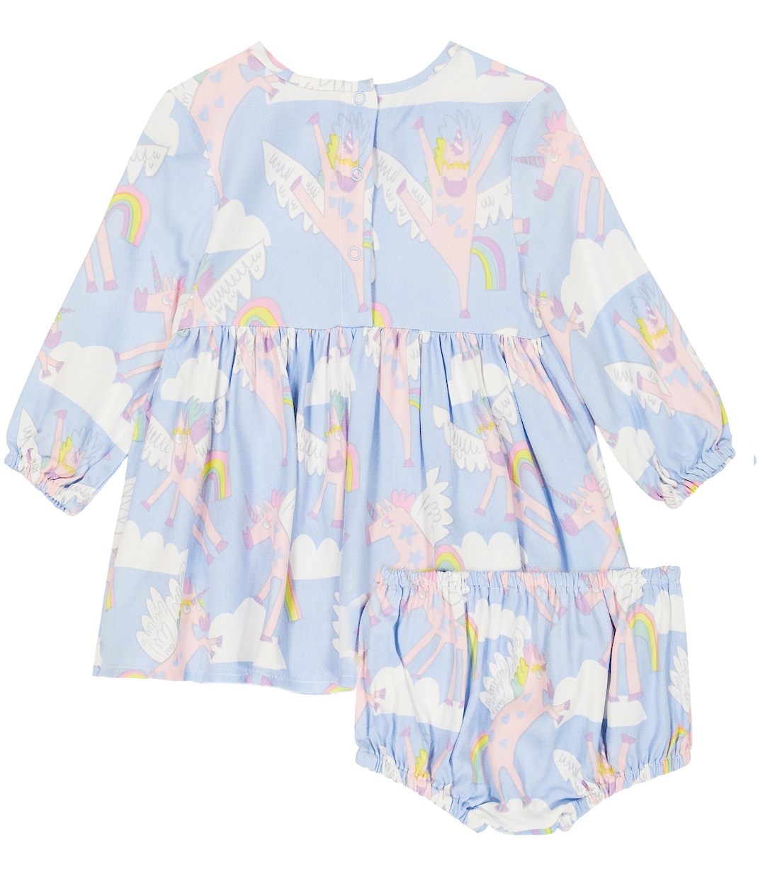 Baby printed jersey dress and bloomers | Stella McCartney Kids
