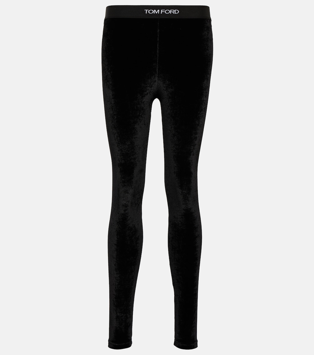 Legging en velours à logo | Tom Ford