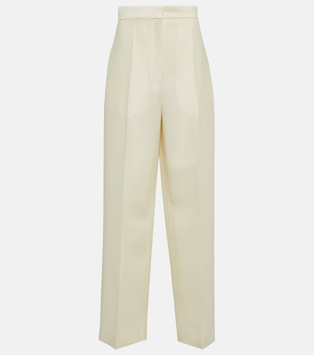 Pantalon Gordon en laine et soie | The Row