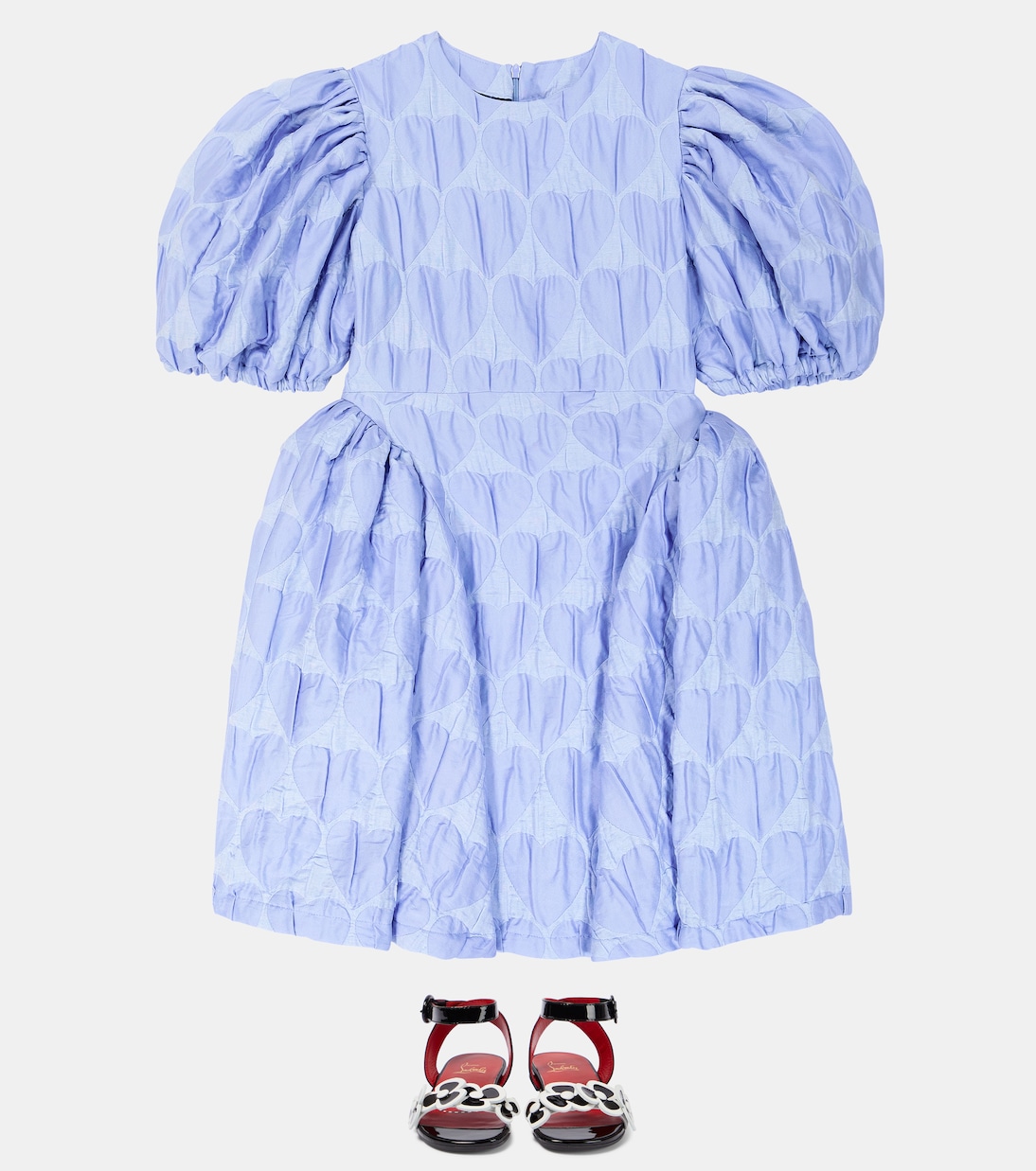 Sandales Pensatoi en cuir verni | Christian Louboutin Kids