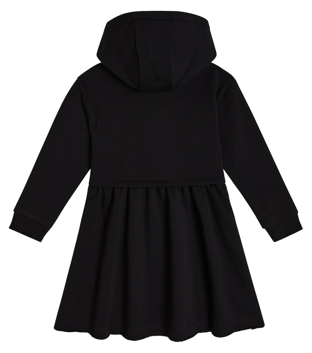 Vestido en mezcla de algodón con logo | Givenchy Kids