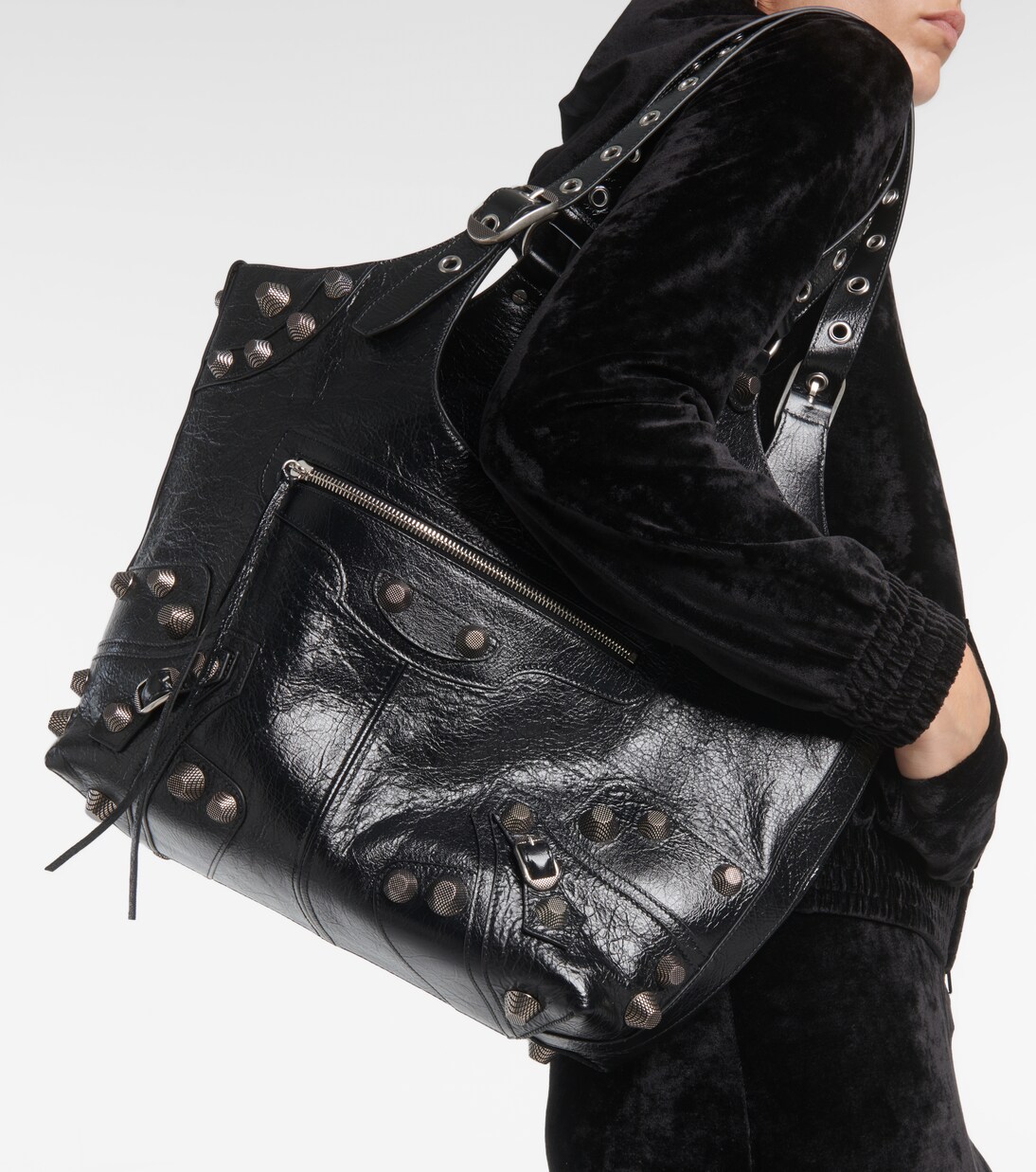 Tote Le Cagole Medium aus Leder | Balenciaga