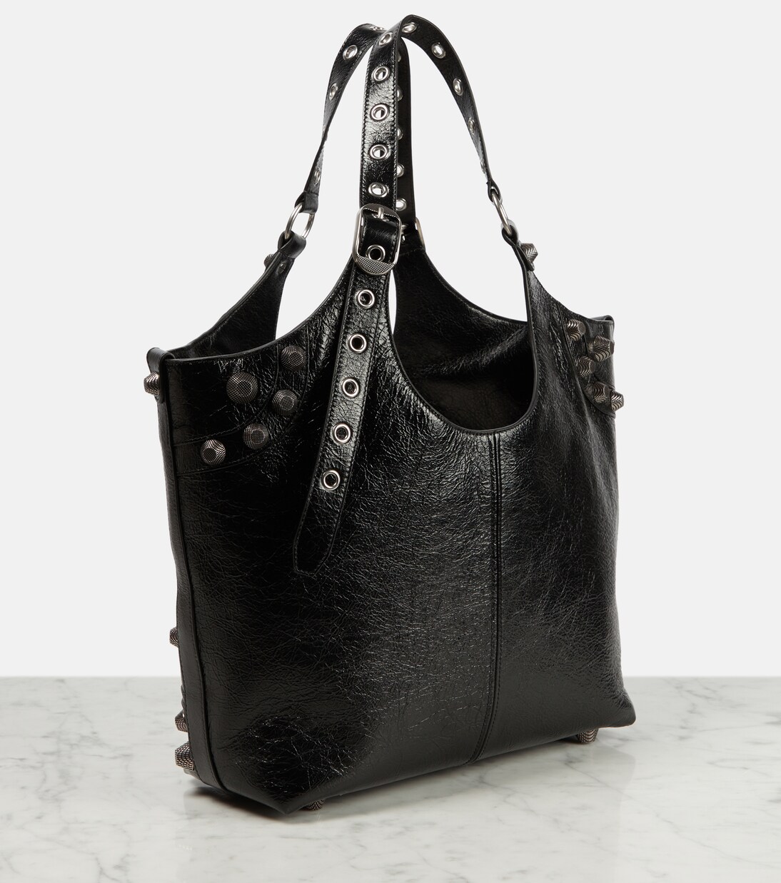 Tote Le Cagole Medium aus Leder | Balenciaga