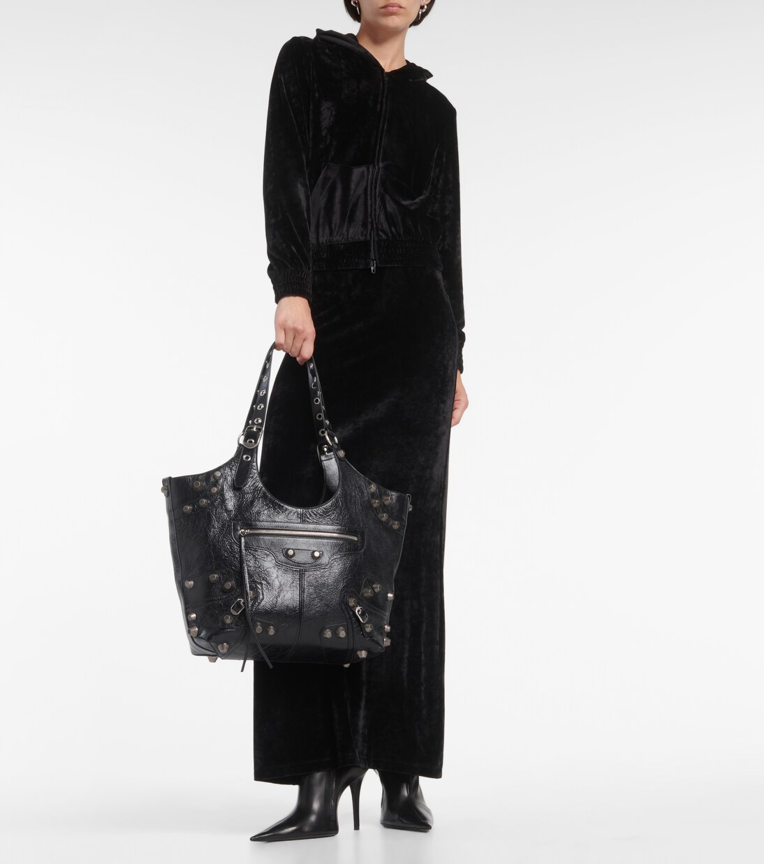 Tote Le Cagole Medium aus Leder | Balenciaga