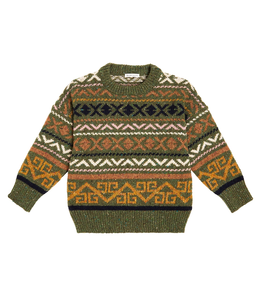 Pullover Tirso in misto lana con intarsi | The New Society