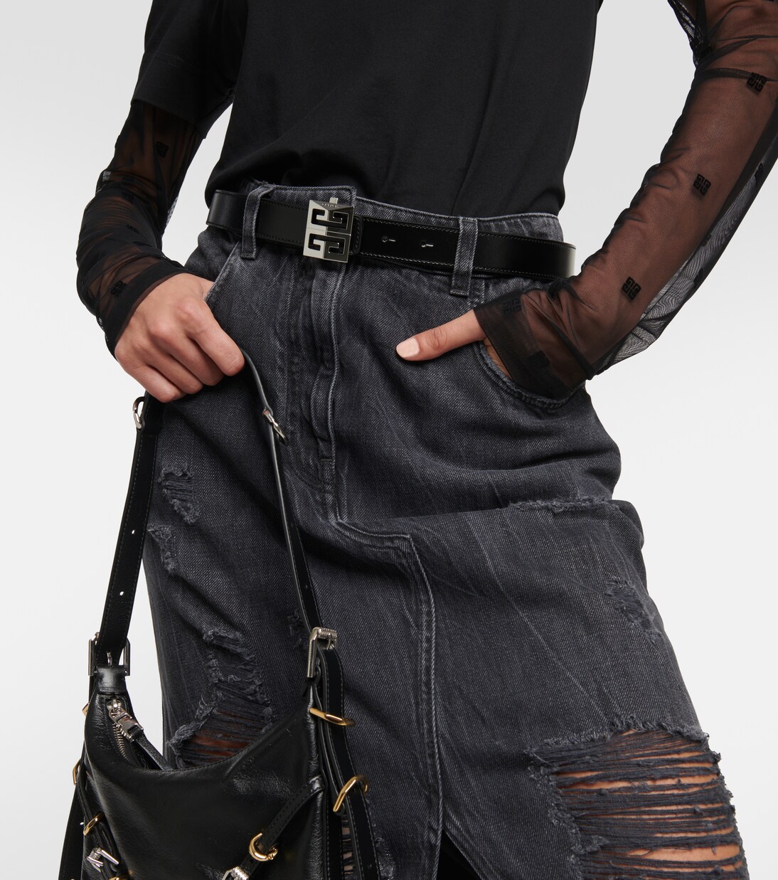 Ceinture 4G réversible en cuir | Givenchy