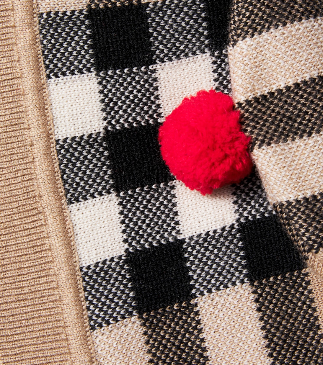 Gorro de lana y cachemir a cuadros | Burberry Kids