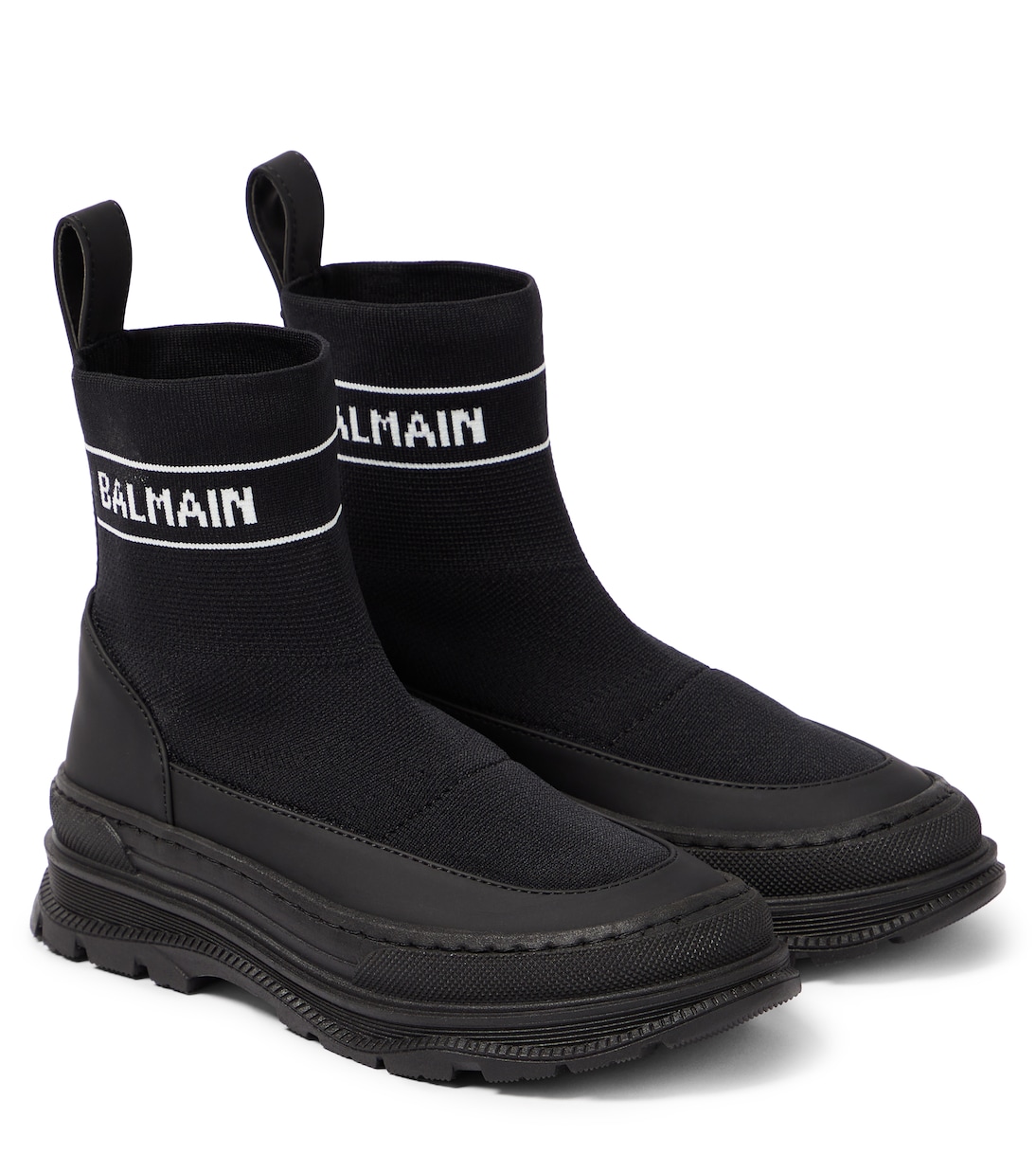 Botas calcetín con logo | Balmain Kids