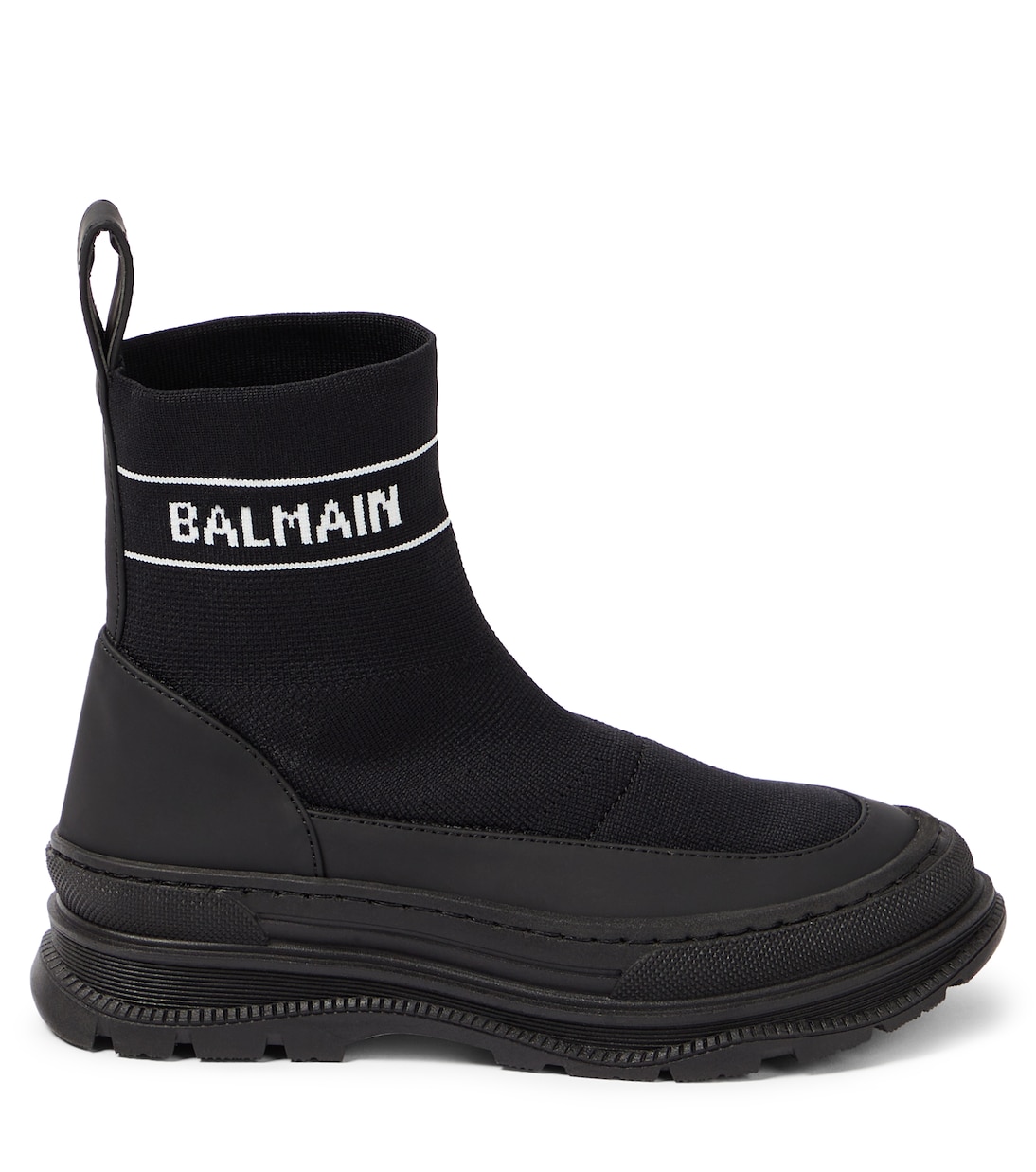 Botas calcetín con logo | Balmain Kids