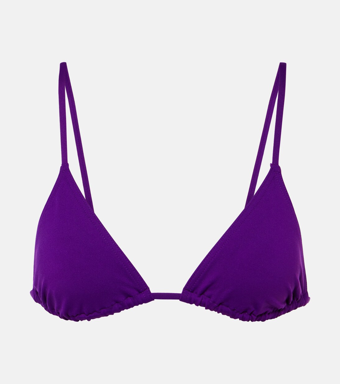 Purple triangle bikini top hotsell